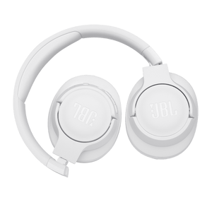 JBL Tune 710BT Headphones White Folded Photo