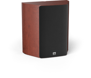 JBL Speaker Red Wood in Side View with Fabric photo