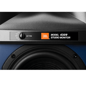 JBL 4309 2-Way Studio Monitor Bookshelf Loudspeaker Attenuator HF Closeup Photo