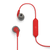 JBL Endurance Run BT Red Earphones Back and Front View Photo