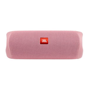 JBL Flip 5 Speaker Dusty Pink Front View Photo