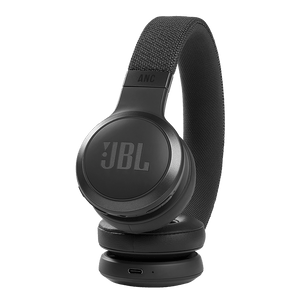 JBL Live 460NC Headphones Black Details Photo