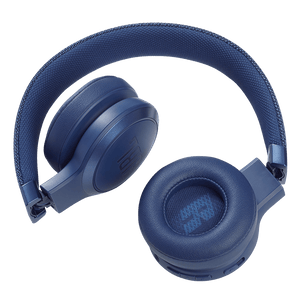 JBL Live 460NC Headphones Blue Cushion Photo