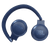 JBL Live 460NC Headphones Blue Details when Folded Photo