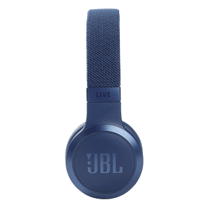 JBL Live 460NC Headphones Blue Left side Photo