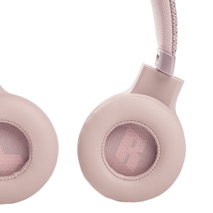 JBL Live 460NC Headphones Pink Details Photo