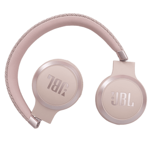 JBL Live 460NC Headphones Pink Details when Folded Photo