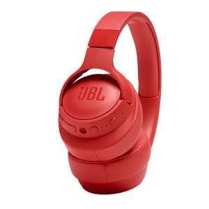 JBL Tune 750BTNC Headphones Coral Details Photo